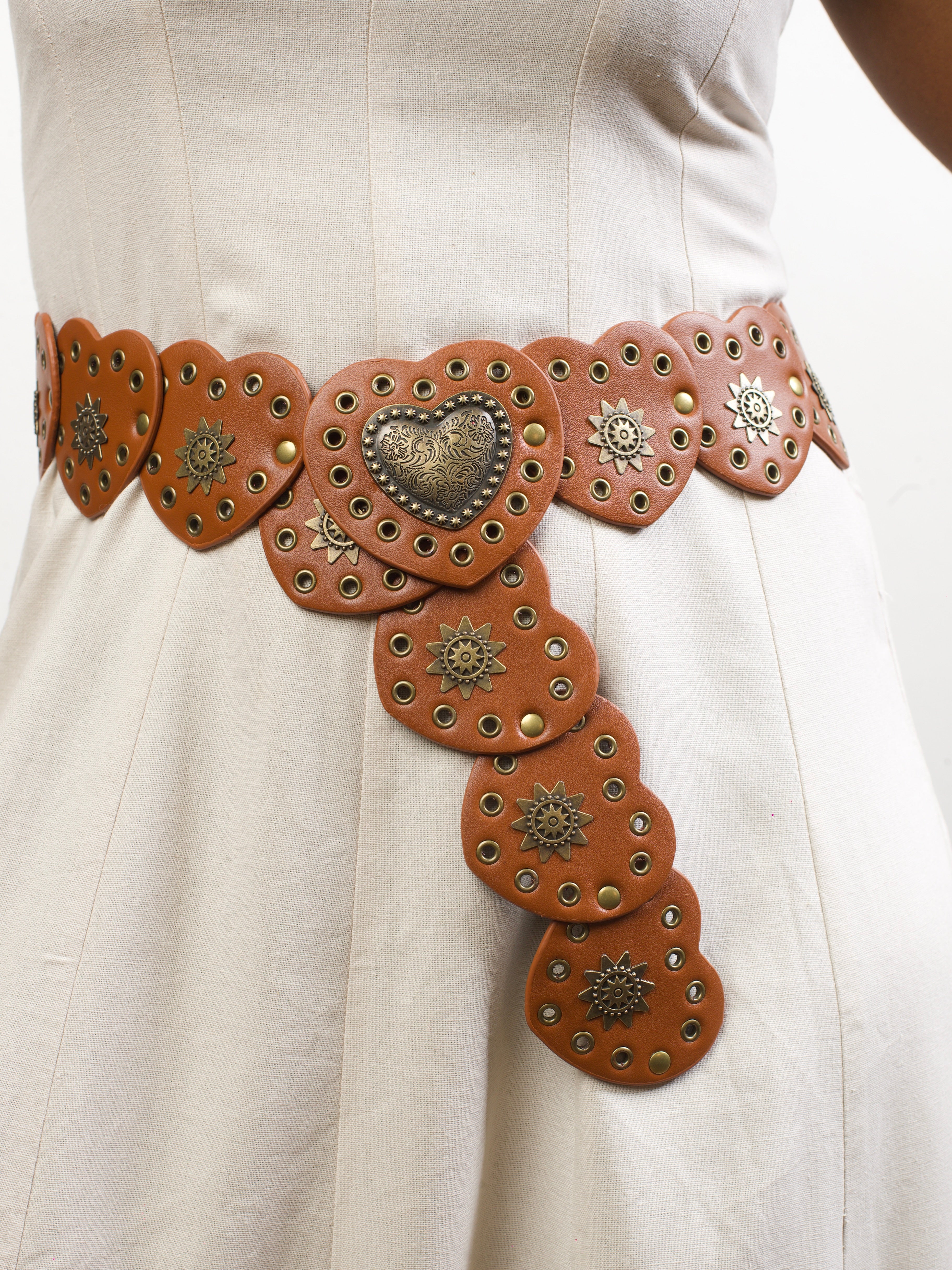 Afrodame Boho Belt - Brown — view 2