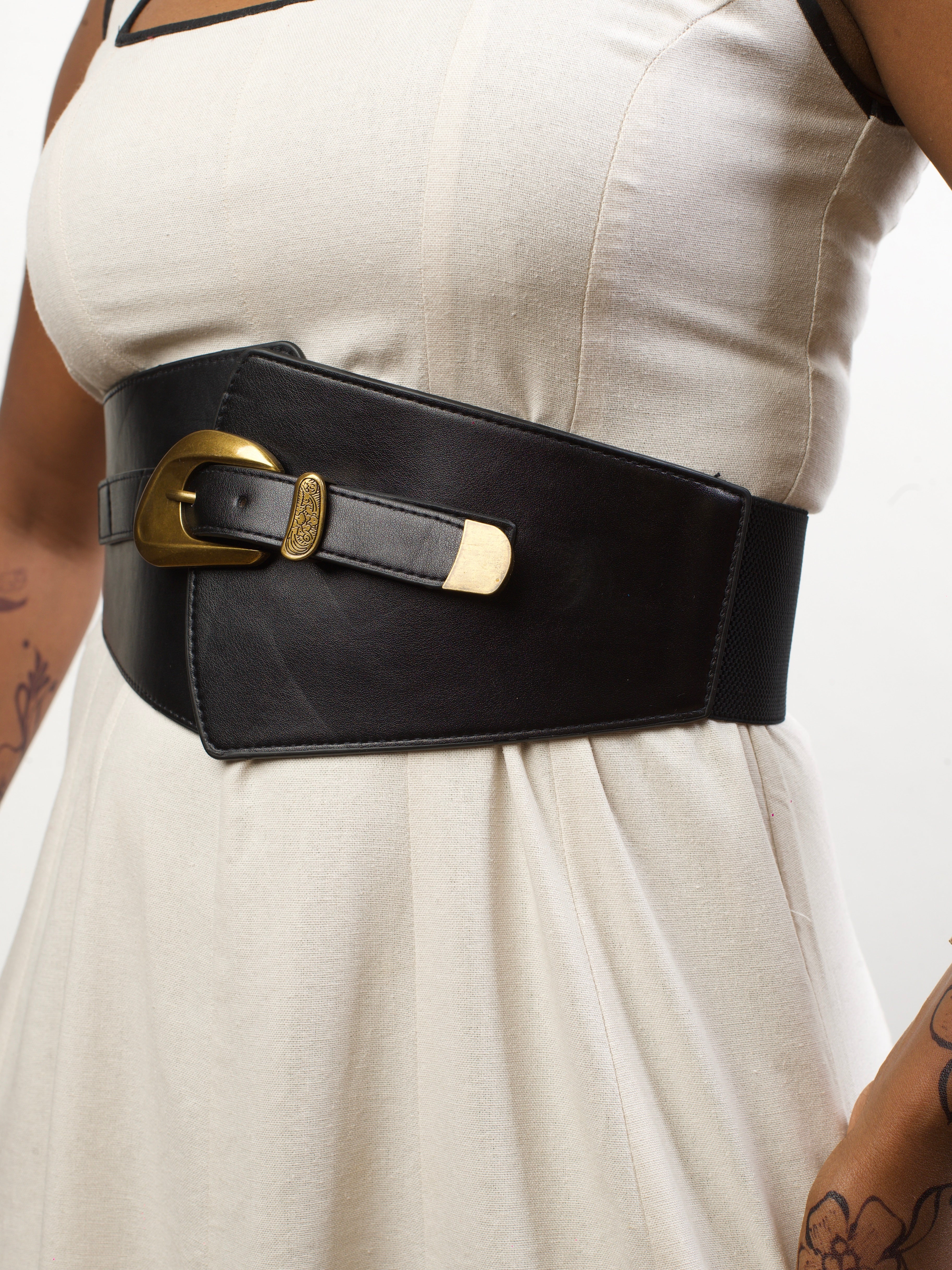 Afrodame Corset Belt - Black — view 2