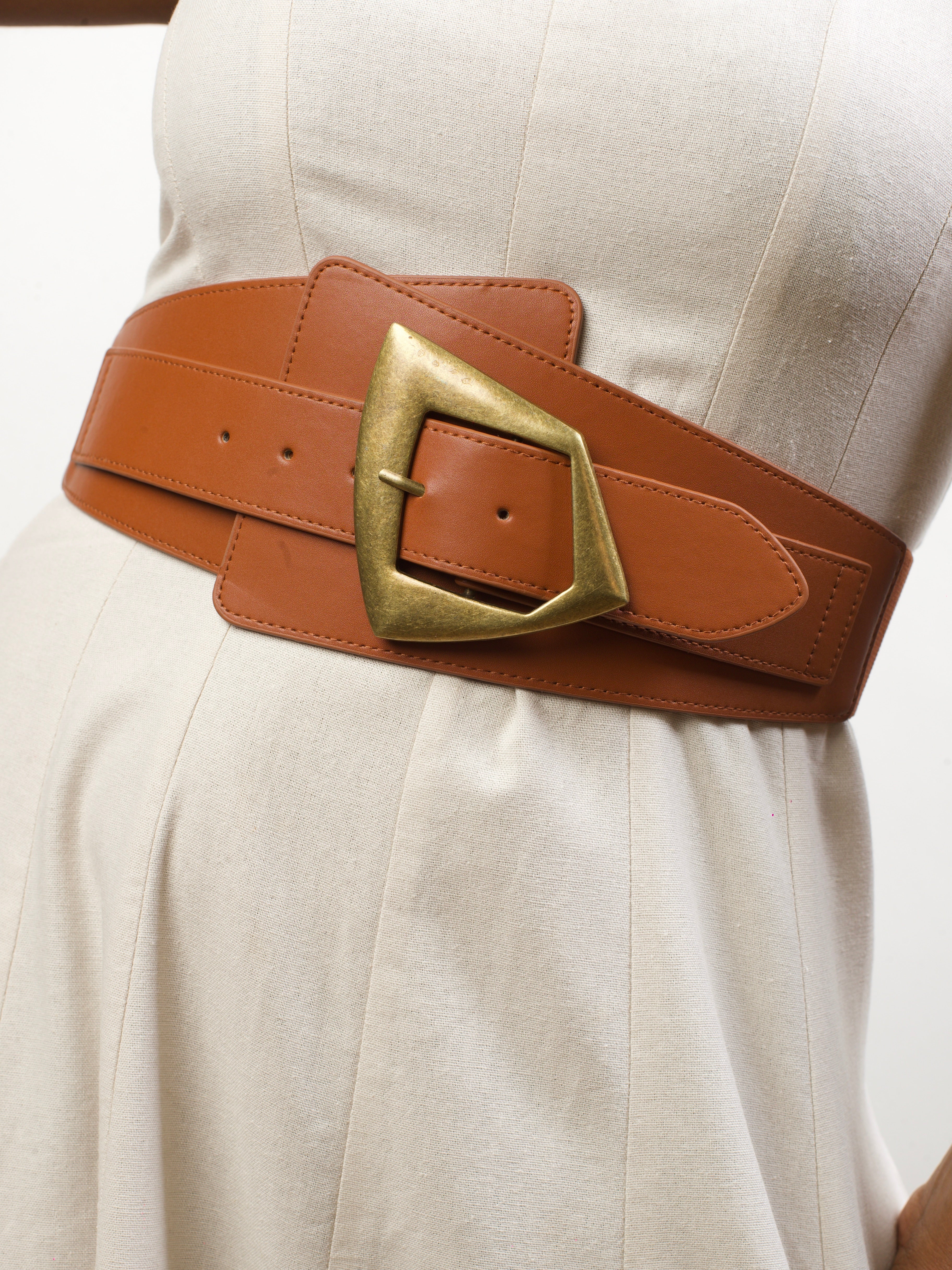 Afrodame Corset Belt - Brown