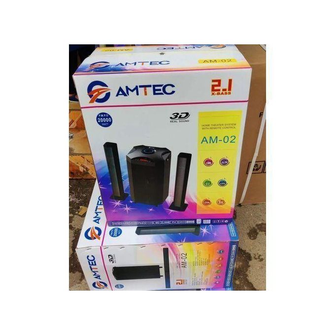 AM-02 2.1CH Soundbar Home Theatre Subwoofer Speaker System, 45W RMS 20000W PMPO — view 2