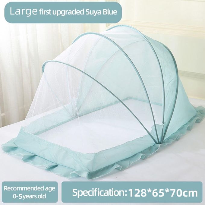 Baby foldable mosquito net, baby full-cover mosquito net, crib mosquito net — view 3
