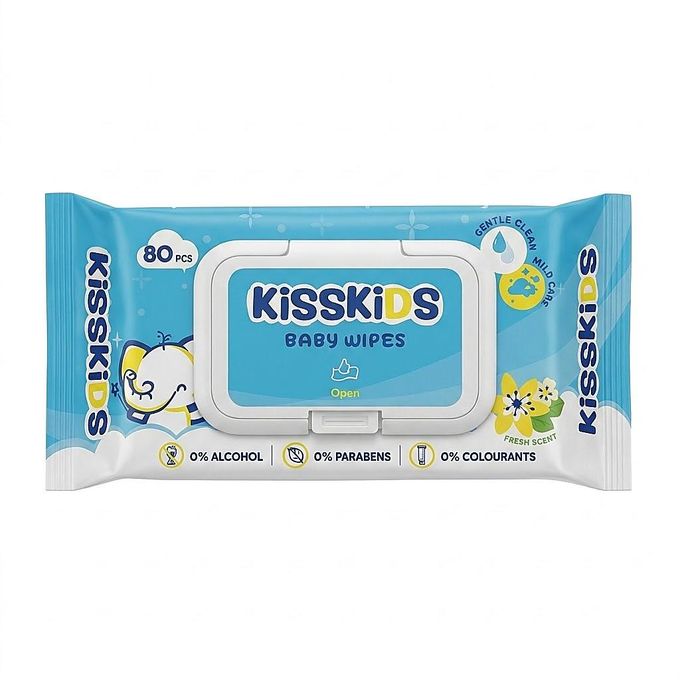 Baby Wipes - 80 Pieces