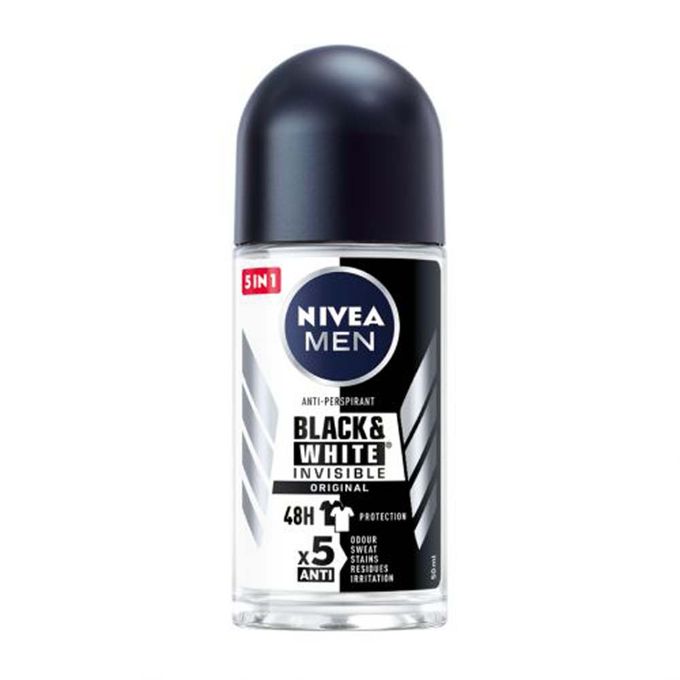 Black & White Original Anti-Perspirant Rollon For Men 72h - 50ml (Pack of 2). — view 2