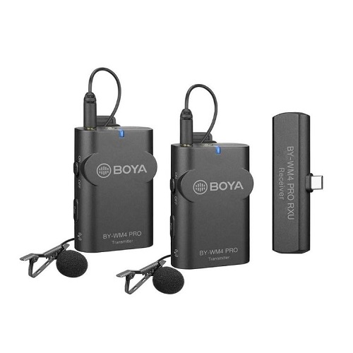 BY-WM4 Pro-K6 Wireless Lavalier Microphone System