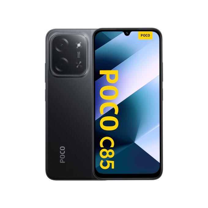 C85, 6.9", 256GB + 8GB RAM (Dual SIM), 6000mAh, 4G - Black (25 Months Warranty)