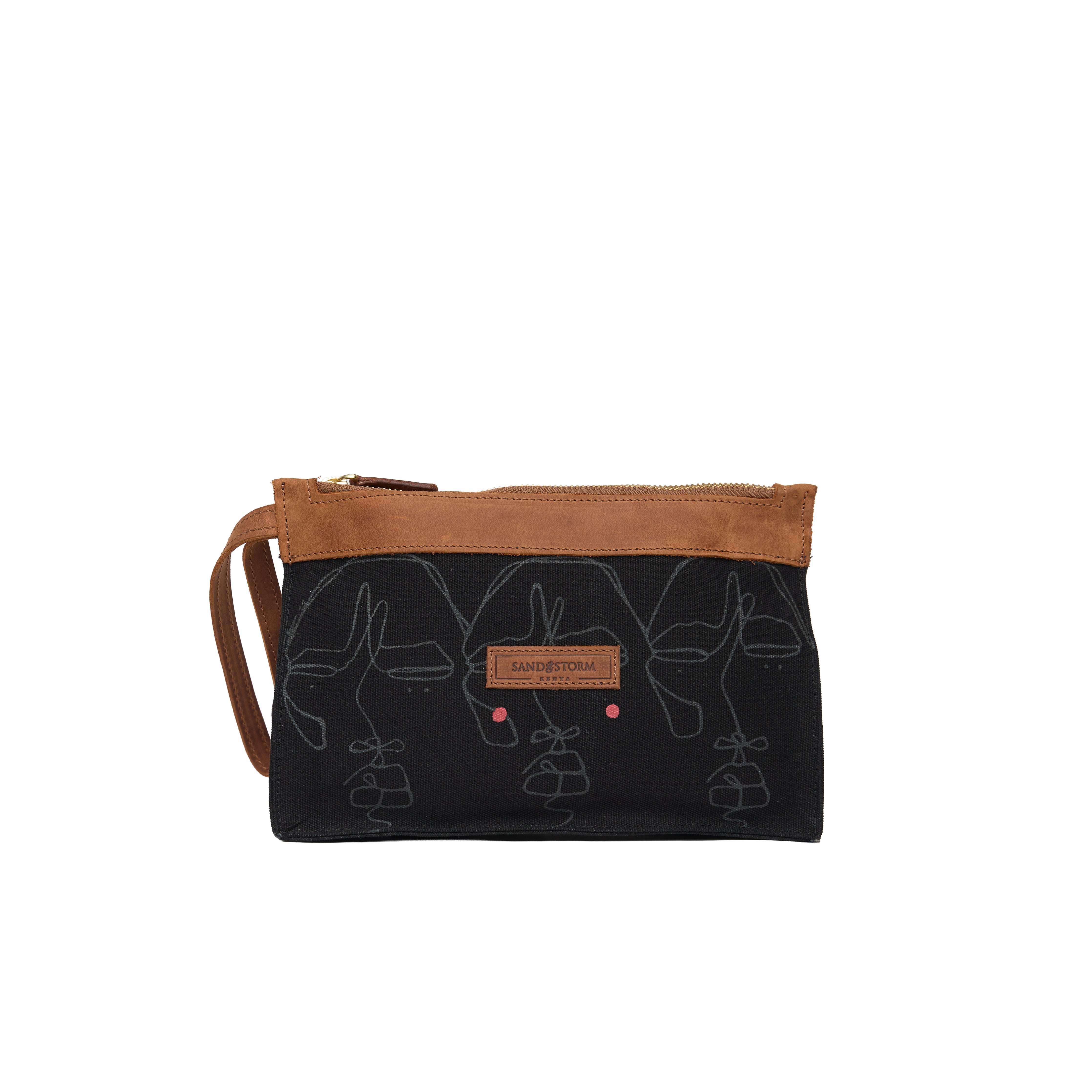 Canvas Agnes Pouch Sita Print x EndoSquared