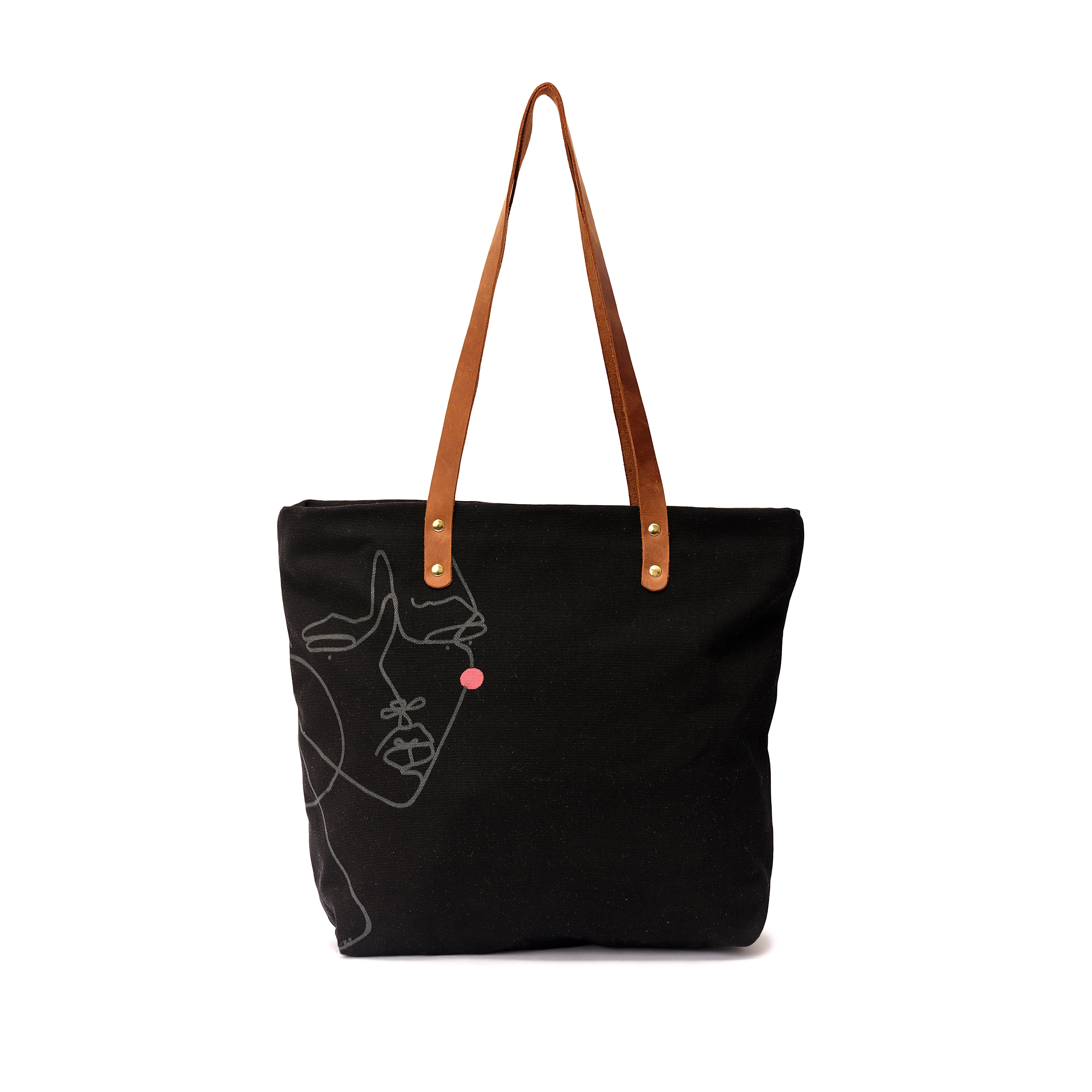 Canvas Dorothy Tote Gaze Print x EndoSquared — view 3