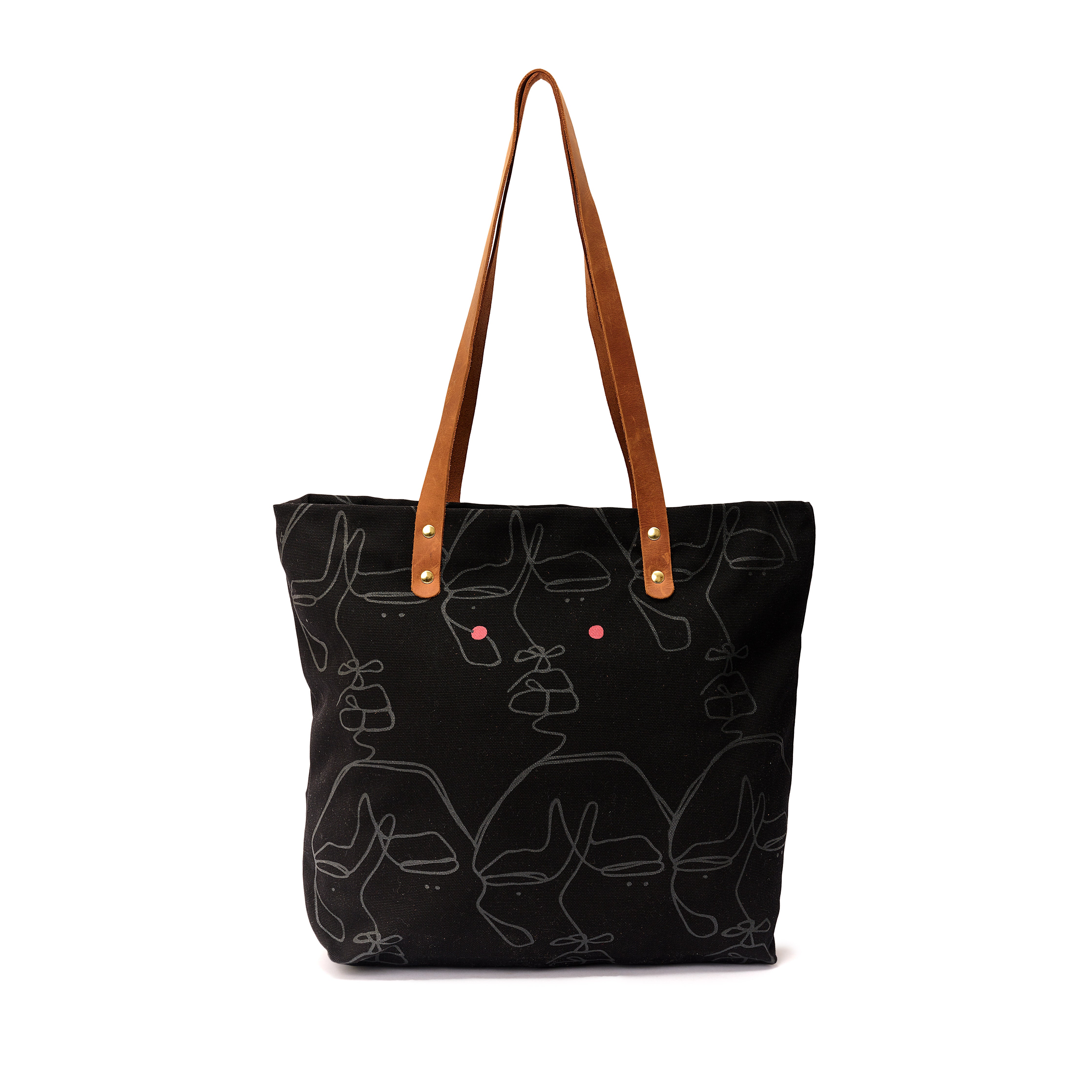 Canvas Dorothy Tote Sita Print x EndoSquared — view 3