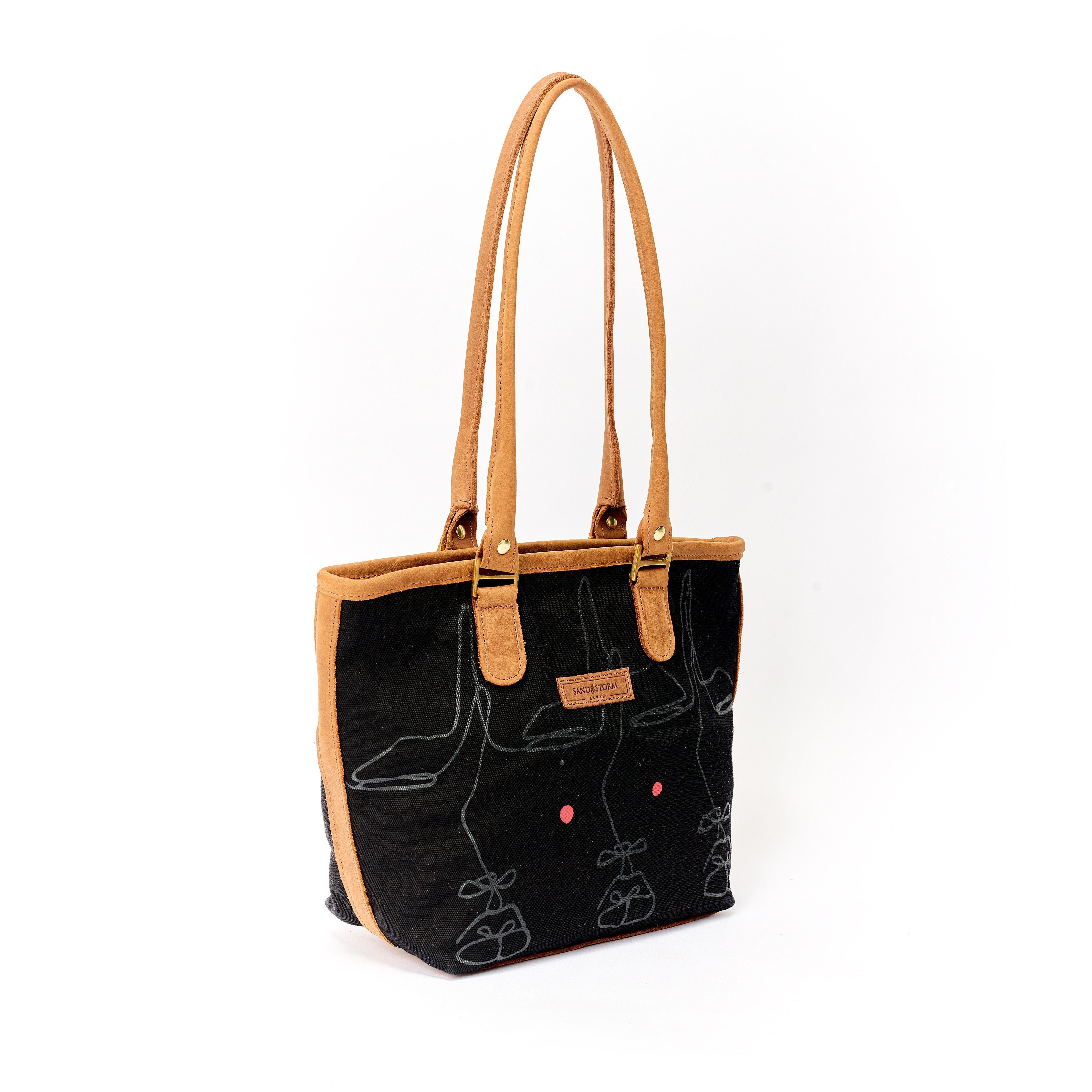 Canvas Lara bag Intertwine Print x Sandstorm Kenya — view 2