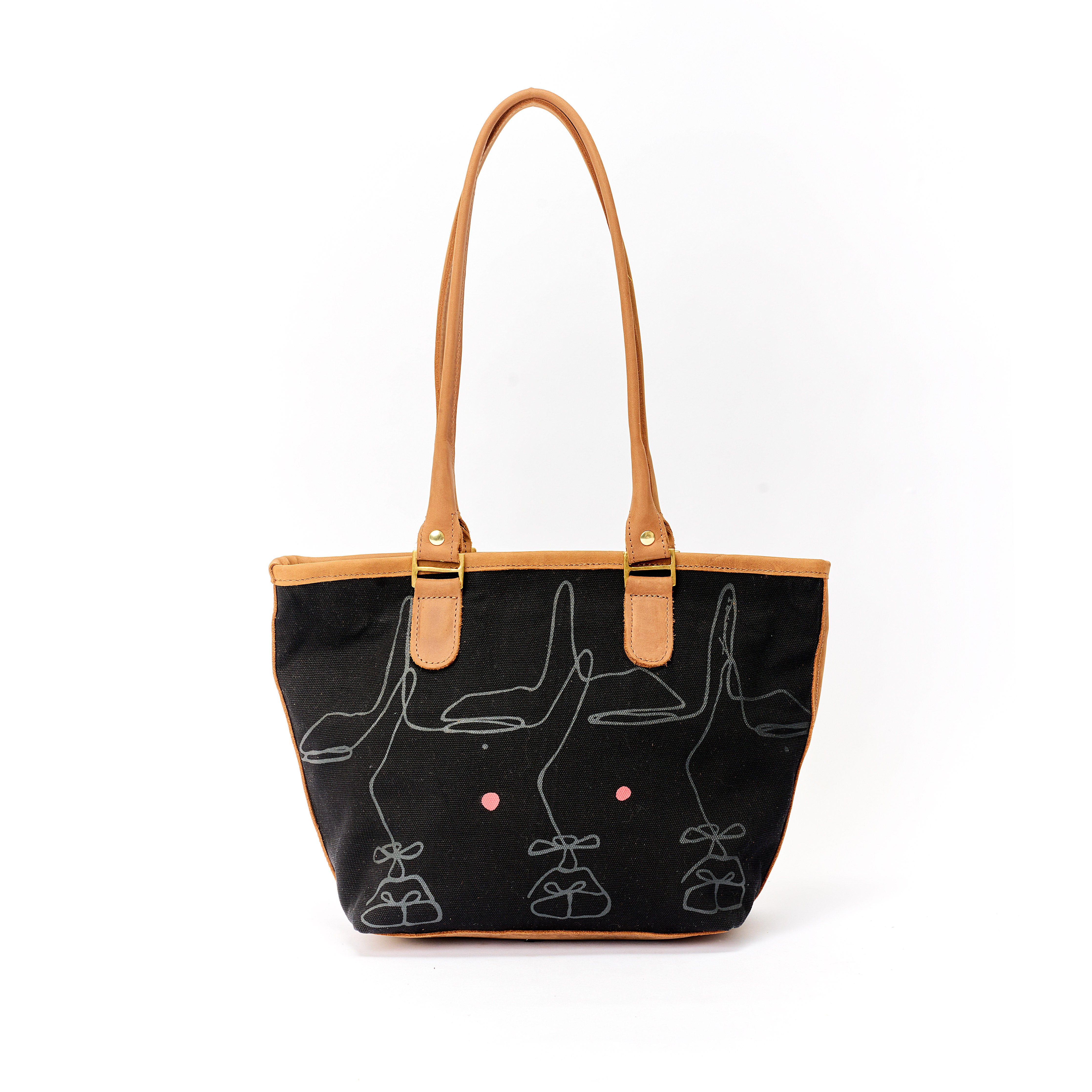 Canvas Lara bag Intertwine Print x Sandstorm Kenya — view 3