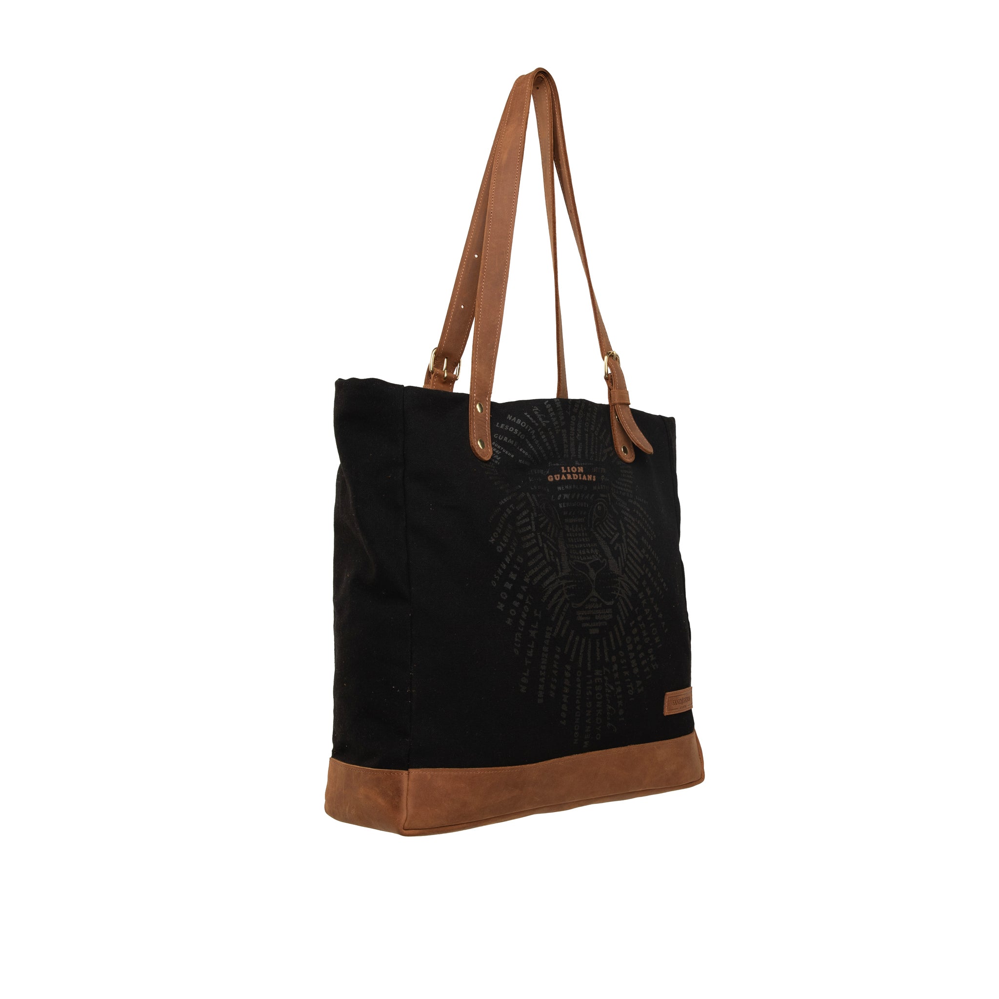 Canvas Metrine Tote x Lion Guardians (Bond) — view 2