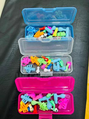 Colorful Silicone Pencil Grips and Writing Posture Correction Tools