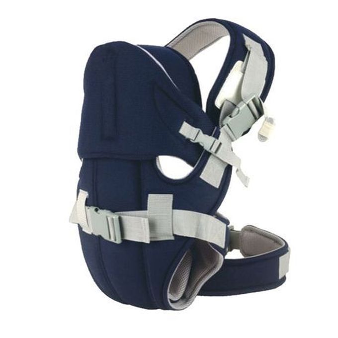 Comfortable Warm With a Hood Baby Carrier - Blue . — view 2