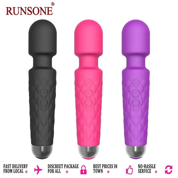 Compact Wand Massagers Clitoris Nipples Vibrator Small Size Rechargeable Handhold