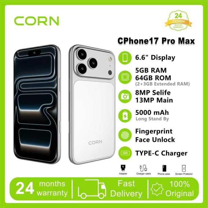 CPHONE 17PRO MAX, 6.6", 64GB Storage +5(2+3Extended) RAM, 5000mAh (Dual SIM) — view 2
