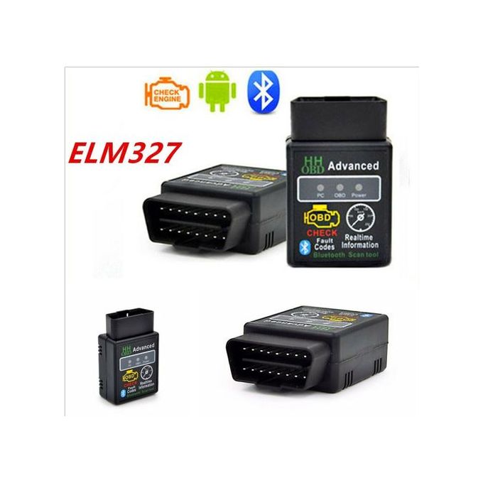ELM327 HH OBD Advanced Bluetooth Car Auto Diagnostic Scanner Diagnosis Code Reader — view 3