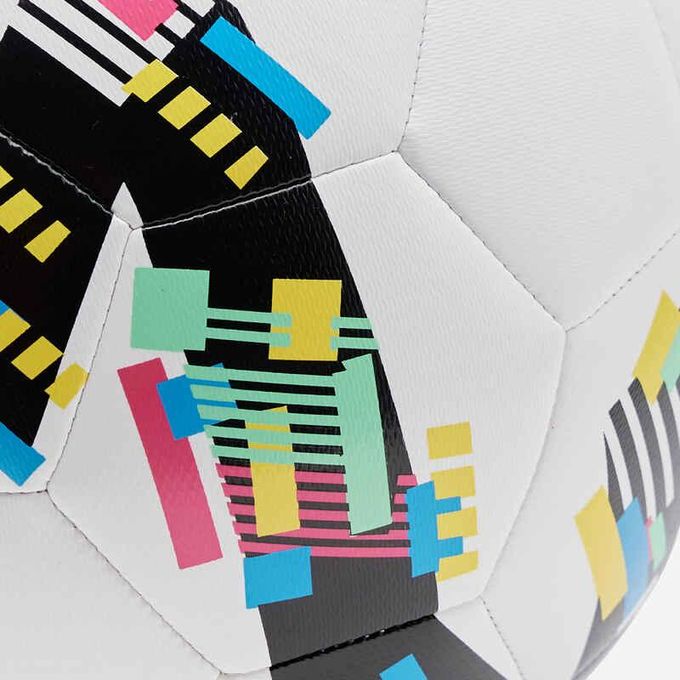Football Light Learning Ball Size 5 - White/black — view 3