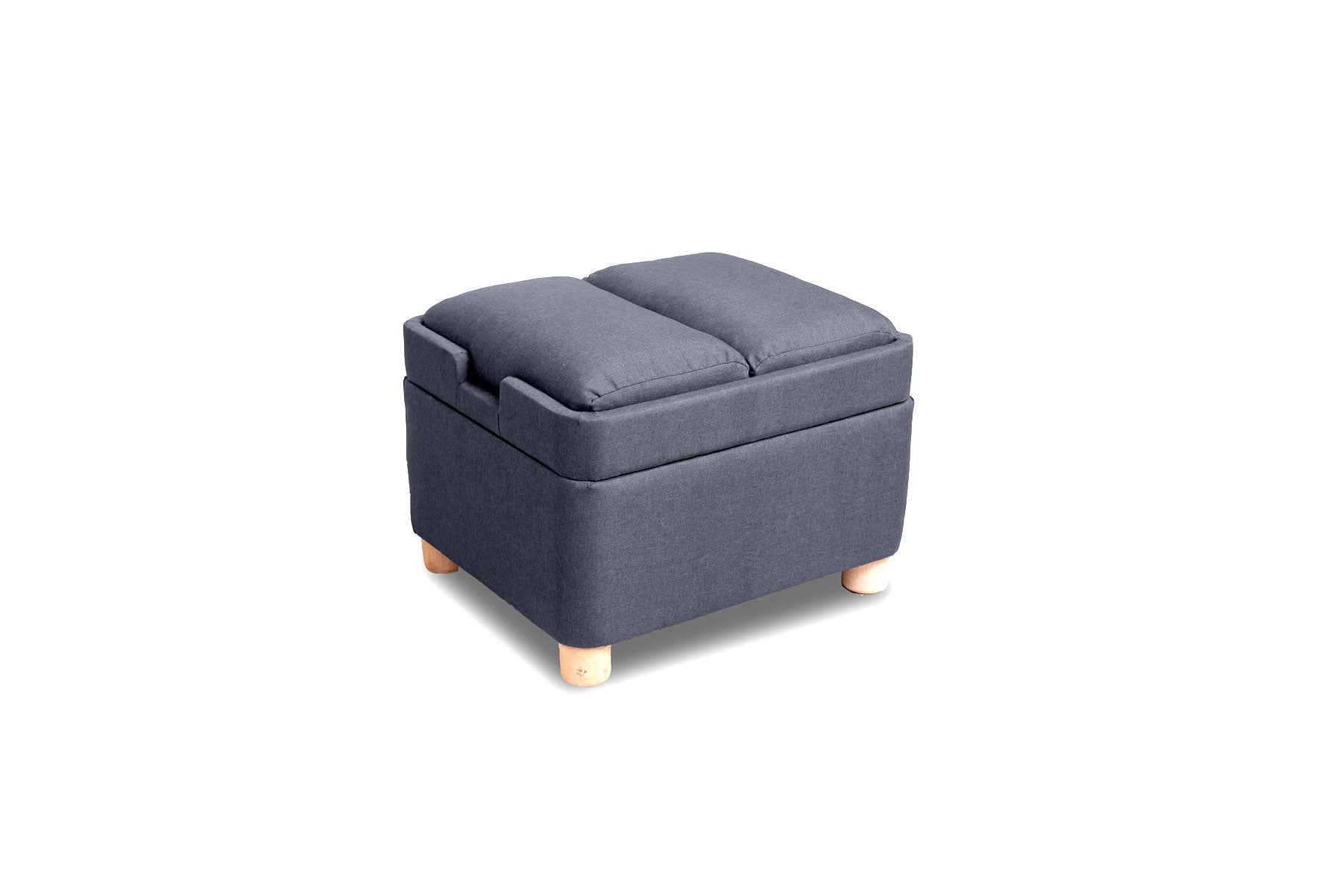 Footstool with Storage — view 3