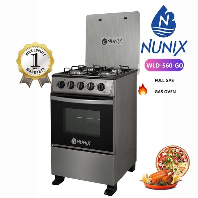 Free Standing Cooker 50*55 4-Gas Oven Cooker (WLD-560-GO) — view 2