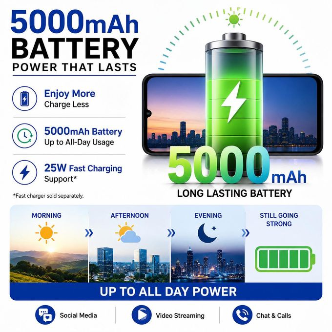 Galaxy A06 6.7 inch HD+ Display, 4GB RAM, 64GB Storage, 50MP Camera, 5000mAh — view 2