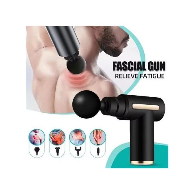 Handheld Massager, Portable Fascia Massage Gun For Muscle Relaxation — view 2