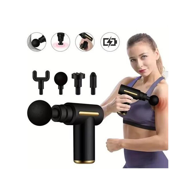 Handheld Massager, Portable Fascia Massage Gun For Muscle Relaxation — view 3