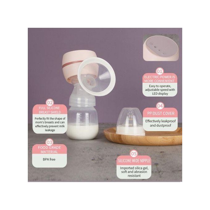 HOT Automatic Portable Silicon Milk Pump Wireless Rechargeable Single Electric — view 3