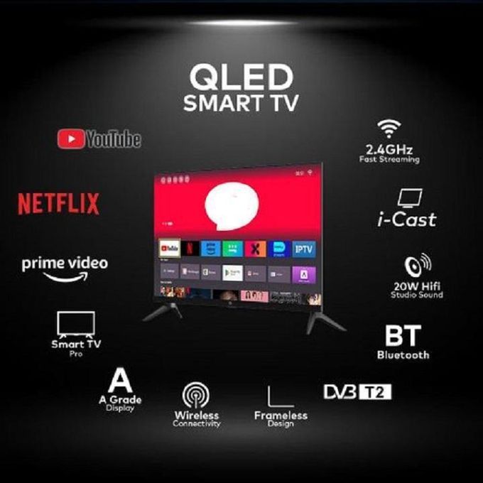 HTC55W 55" Smart Whale OS TV Frameless Bluetooth Enabled, Wi-Fi Connectivity, 4K UHD — view 3