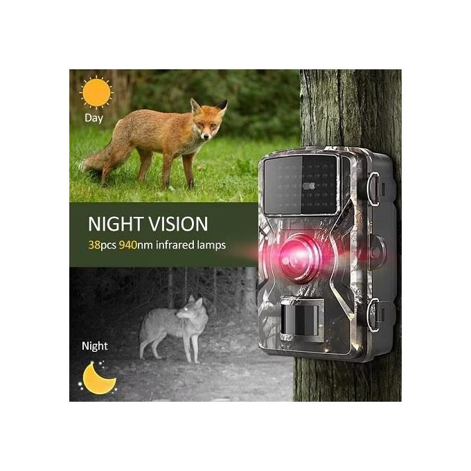 Hunting Trail Camera 1080P Wildlife Activated Trigger Time Infrared Night Vision — view 3