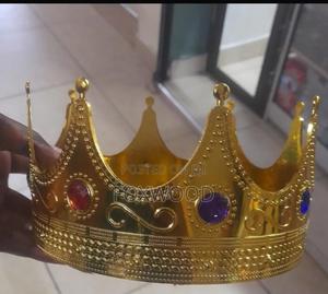 Kids Plastic King Crown — view 3