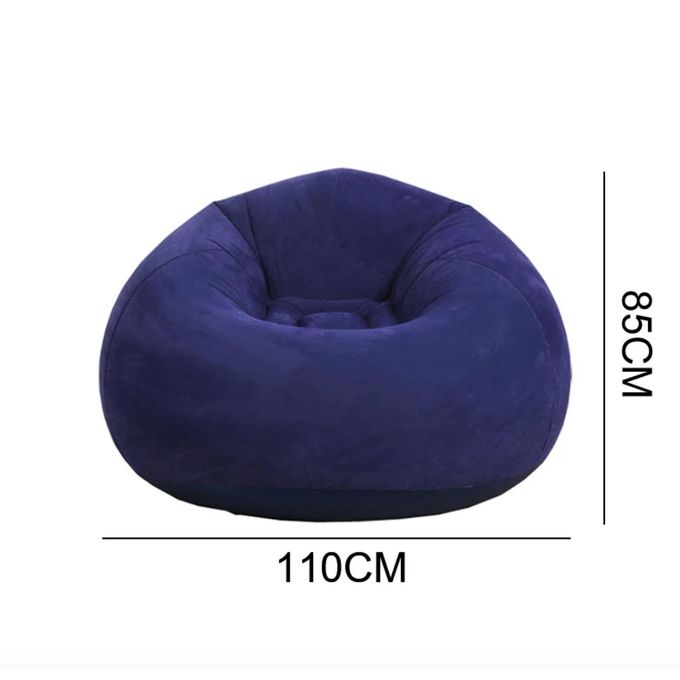 Large Lazy Inflatable Sofa Chairs PVC Lounger Seat Bag — view 2