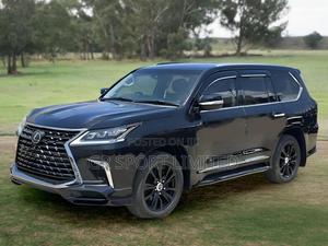 Lexus LX 450d AWD 2018 Black — view 3