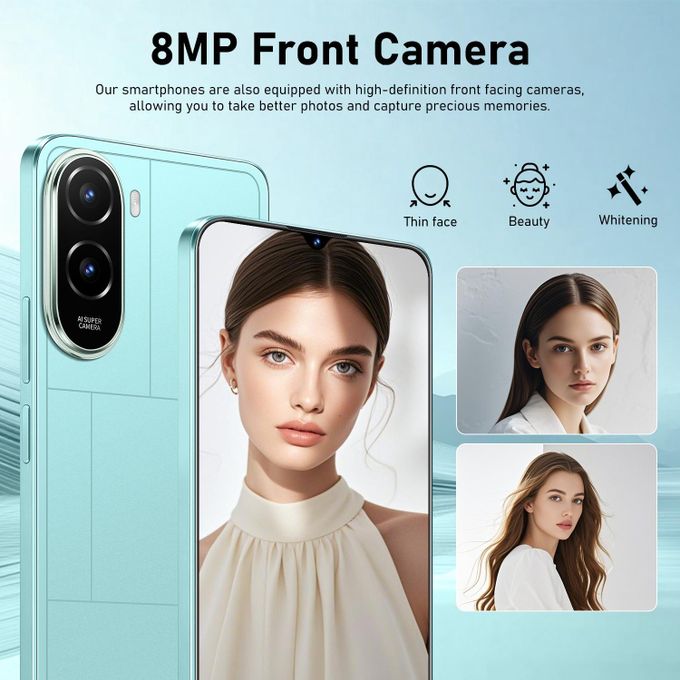 M7 Plus 6.51 inch Android Smartphone, 4GB+128GB,HD Screen,Android 11.0,4G Network — view 3