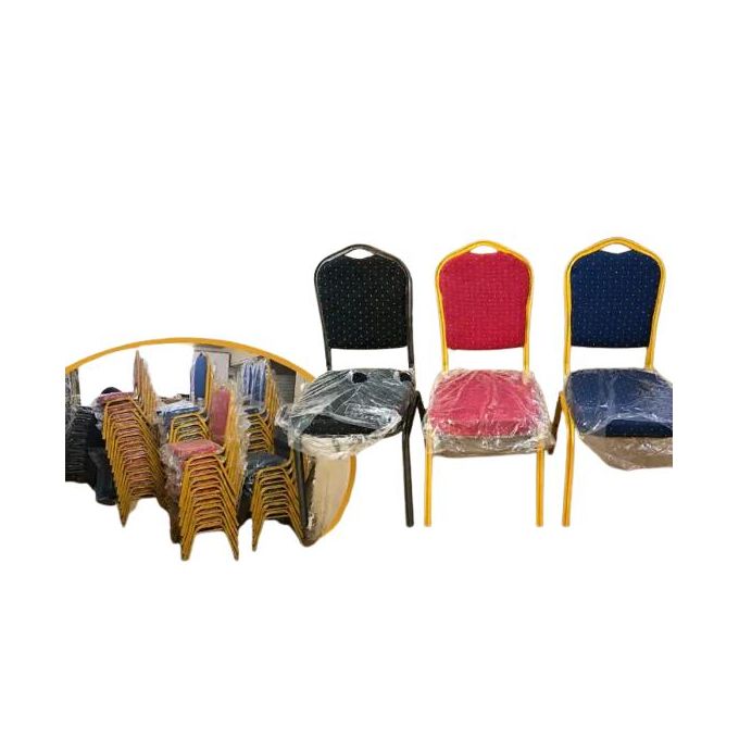 Modern Conference Room Chairs - Red Upholstered Seating with Durable Frame and Sleek — view 2