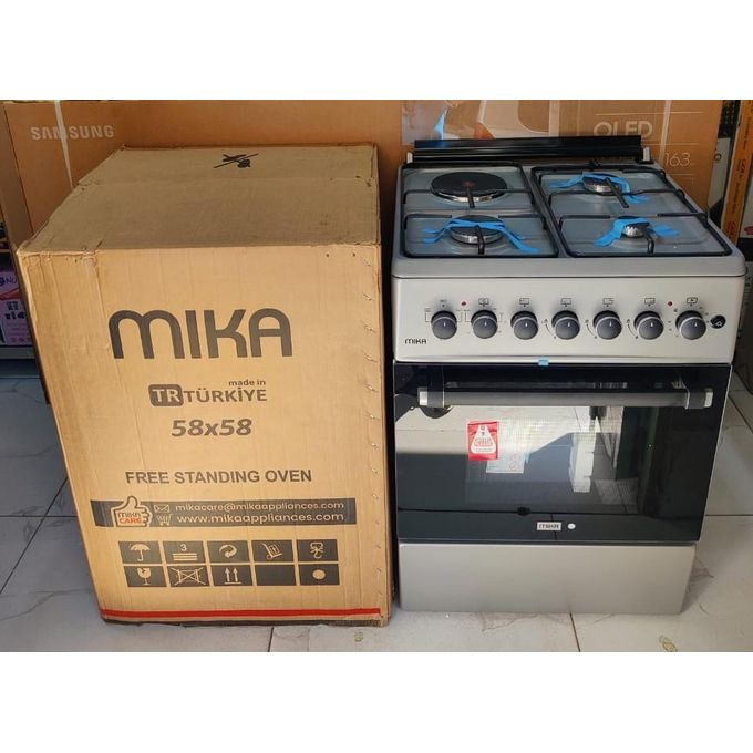 MST58U31E3SLEM, 58CM*58CM, 3 GAS JET BURNERS + 1 RAPID HOT PLATE, ELECTRIC OVEN — view 2