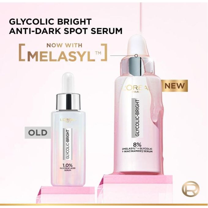 New Glycolic Bright Instant Glowing Serum, 8% Melasyl Glycolic Acid and Anti Dark — view 2