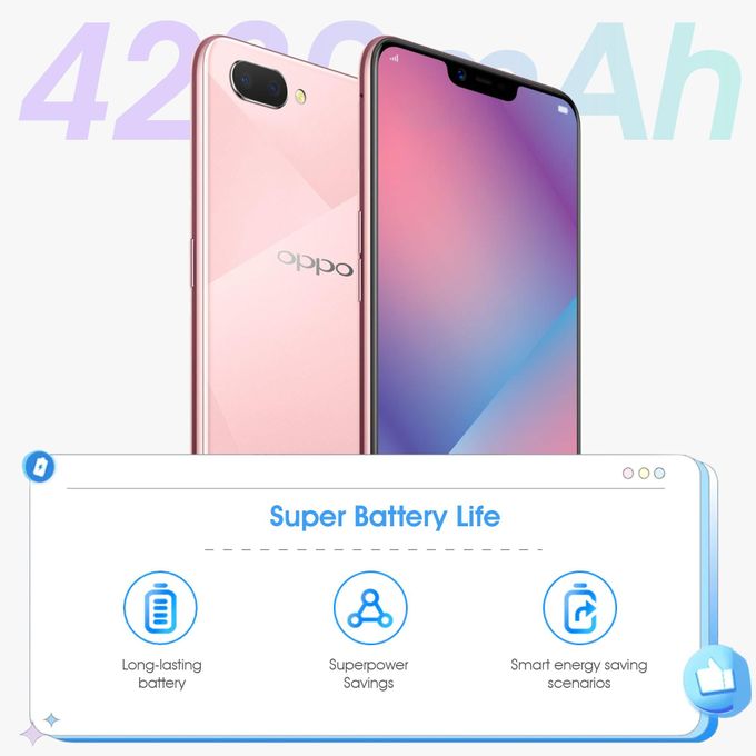 OPPO A3S Pink 6.2" 4+64G 13MP+2MP 4230mAh — view 3