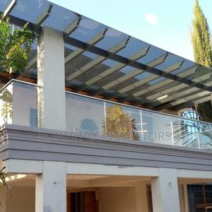 Outdoor Pergola Laminated Glass