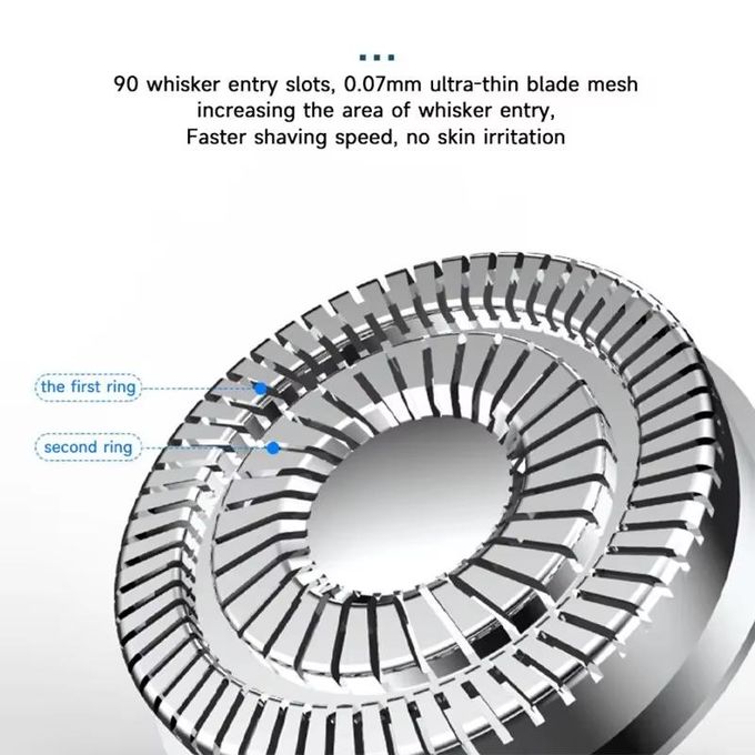 Portable mini electric shaving kit - suitable for both men and women. Trimmer with — view 2