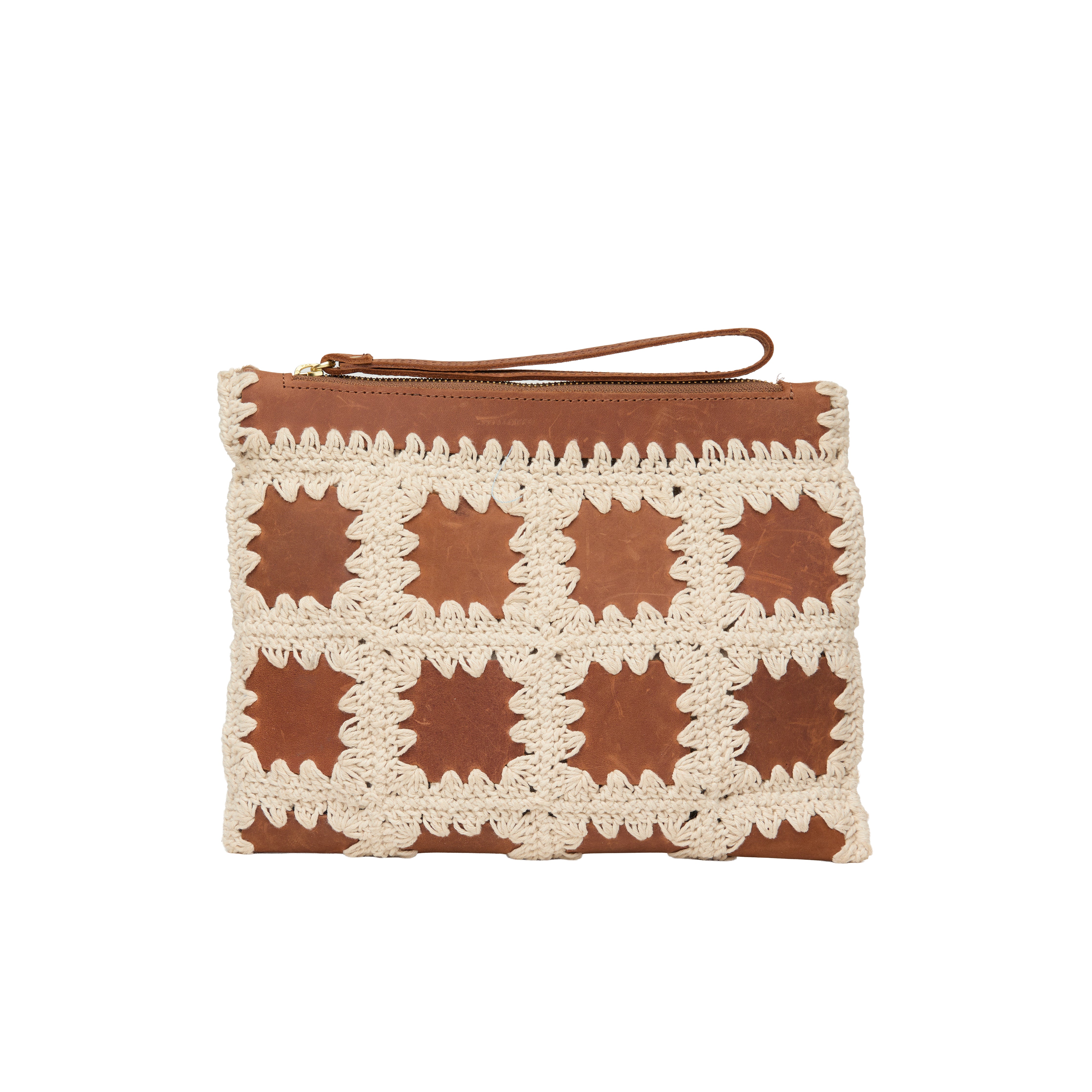 Pull-up Crochet pouch — view 2
