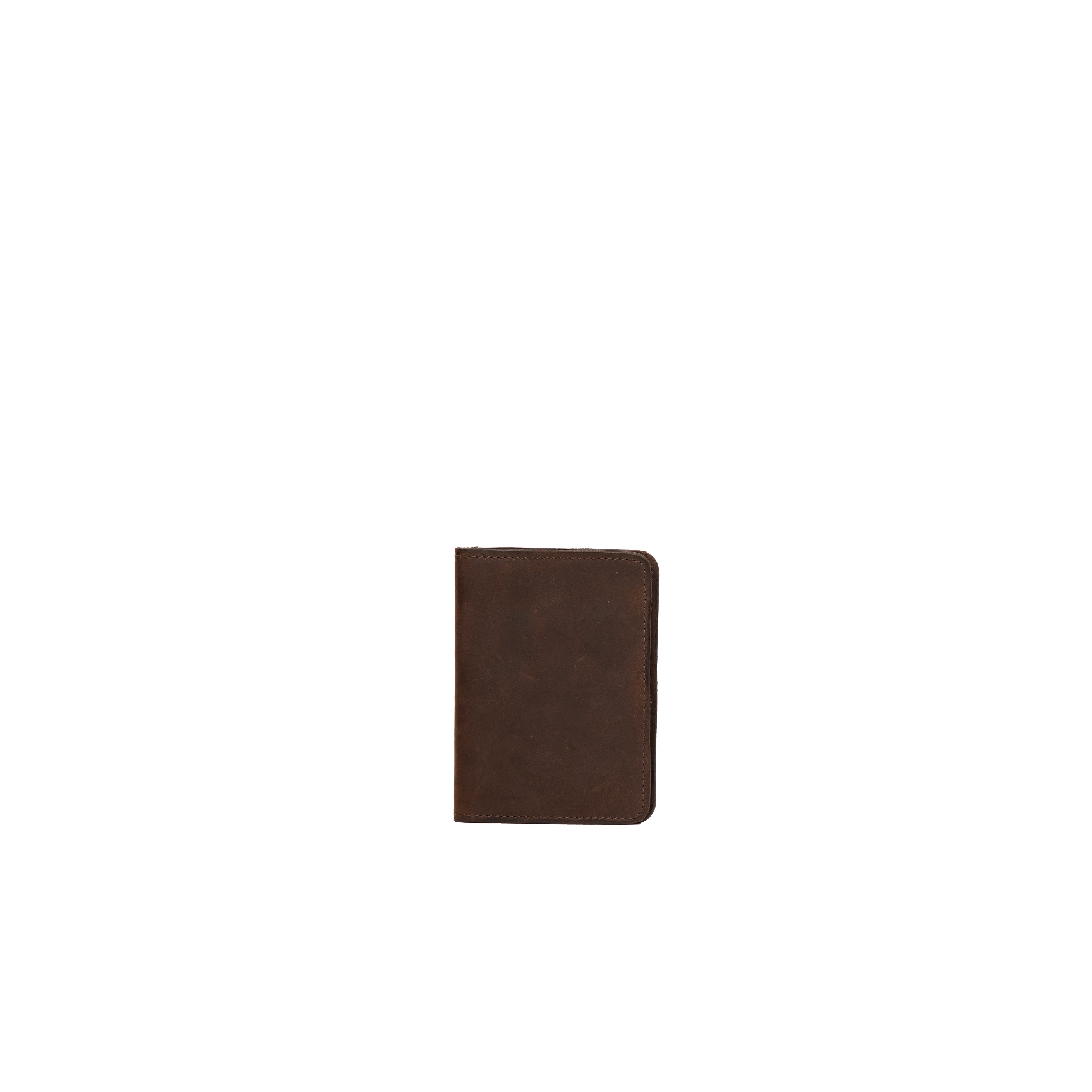 Pull-up Leather Charles Passport Holder — view 2