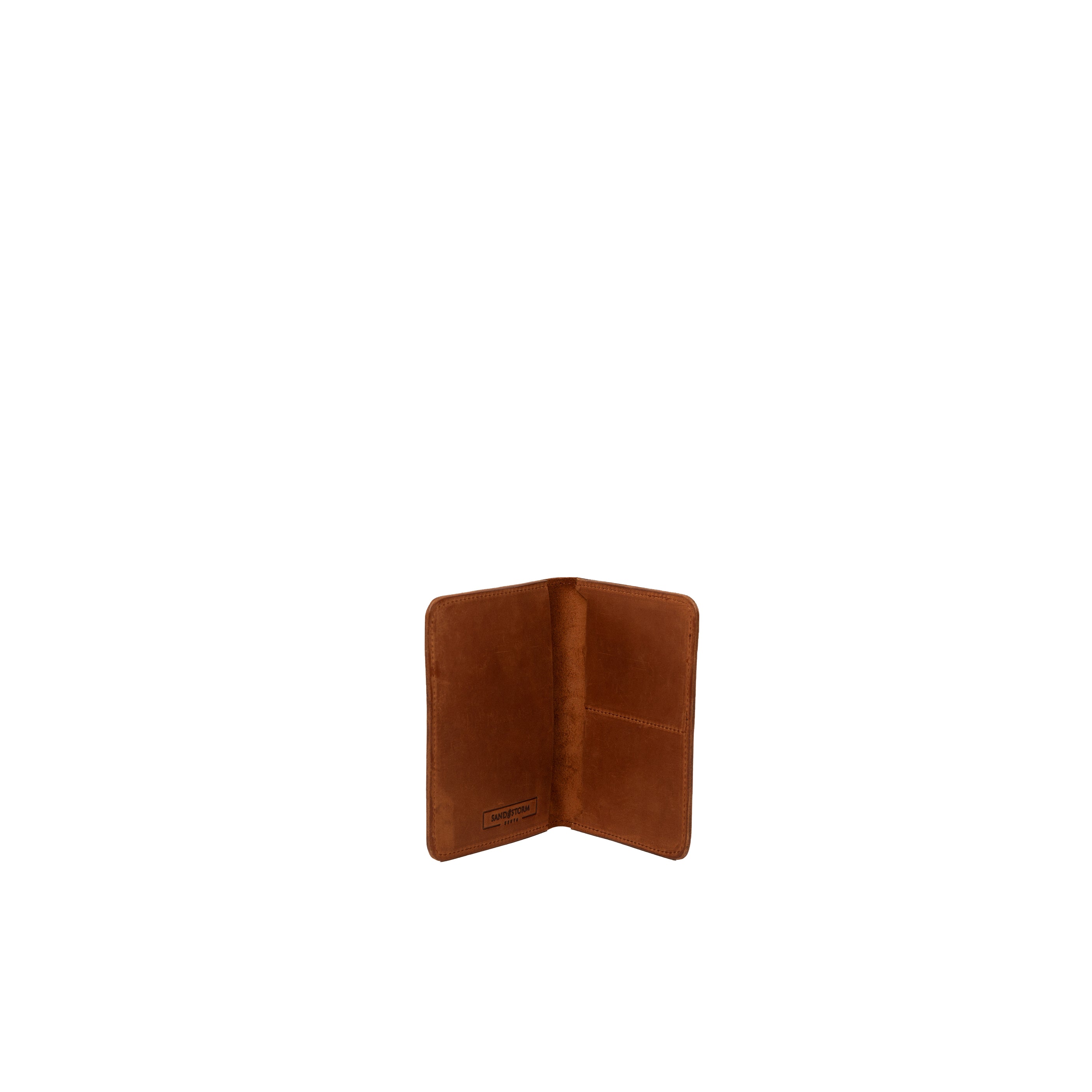 Pull-up Leather Charles Passport Holder — view 3