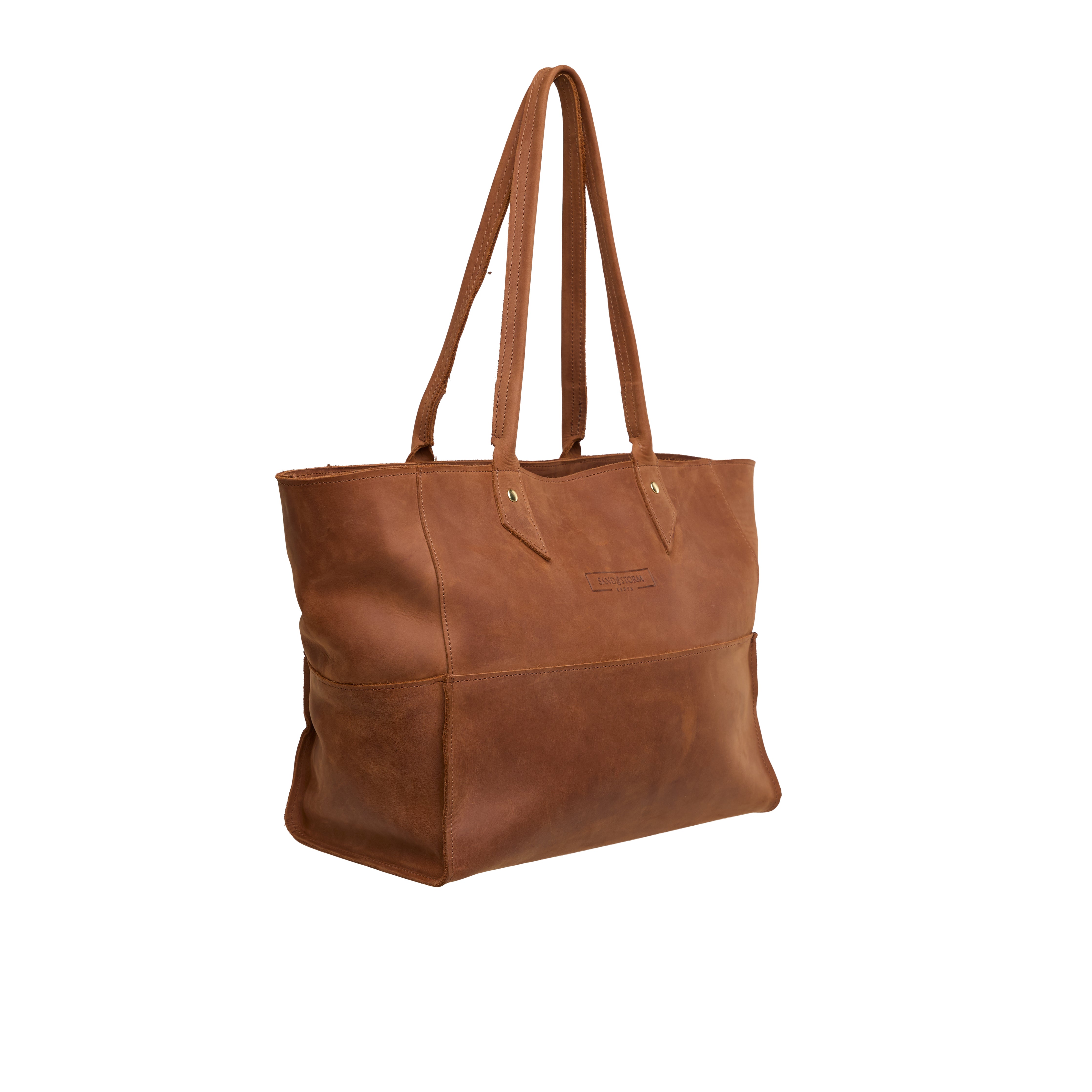 Pull-up Leather Faith tote — view 2