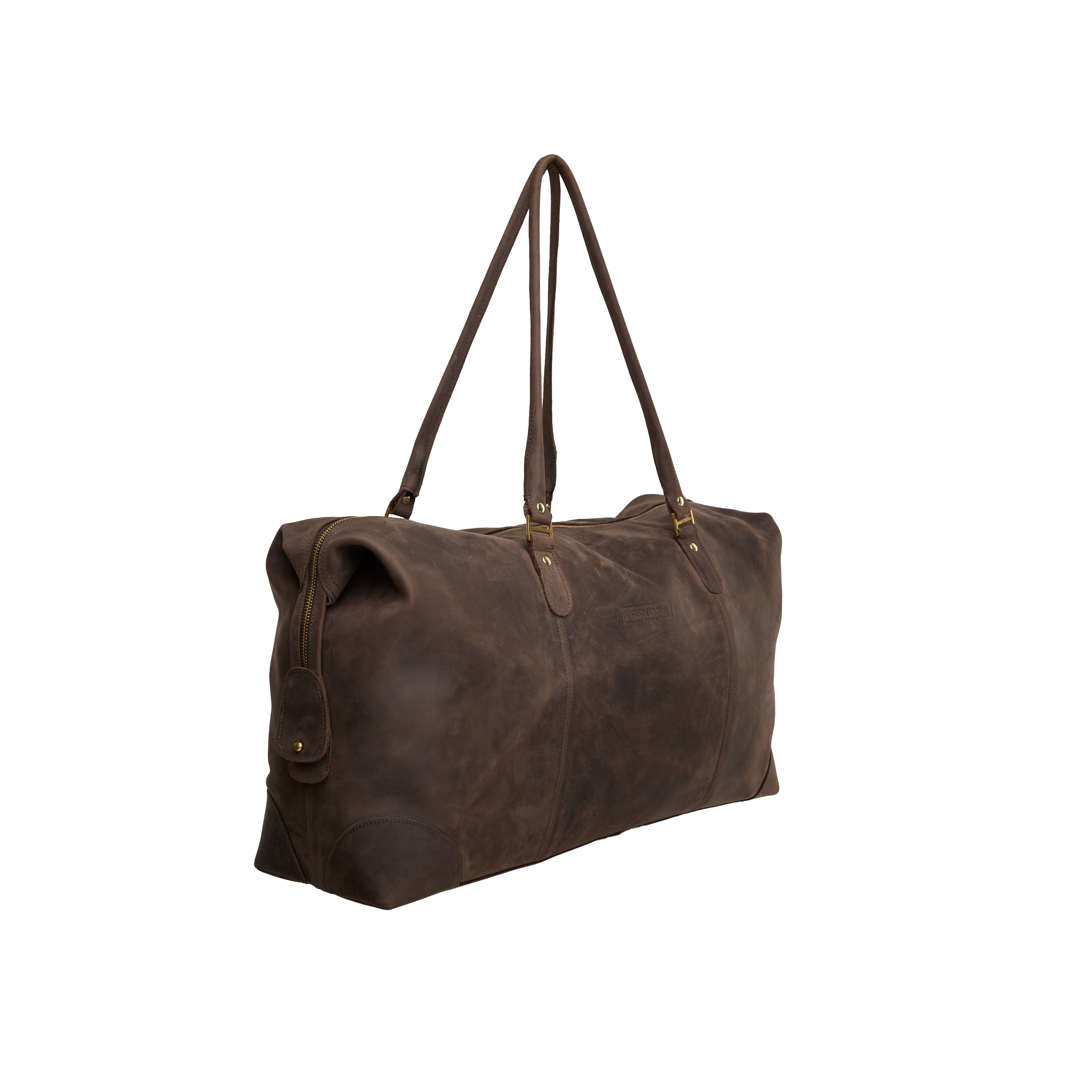 Pull-up Leather Judith Weekender — view 2