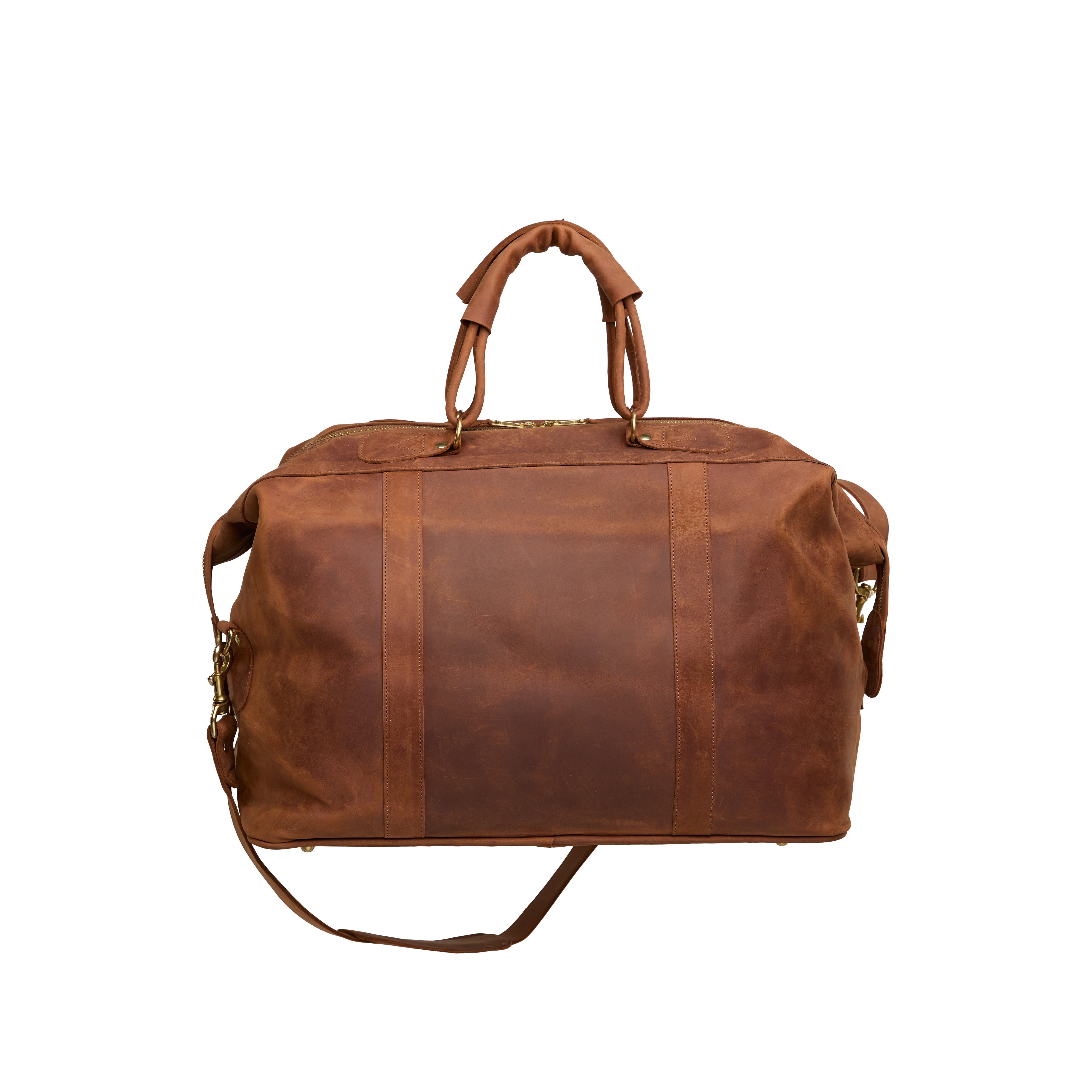 Pull-up Leather Odyssey Weekend Bag - Large — view 2