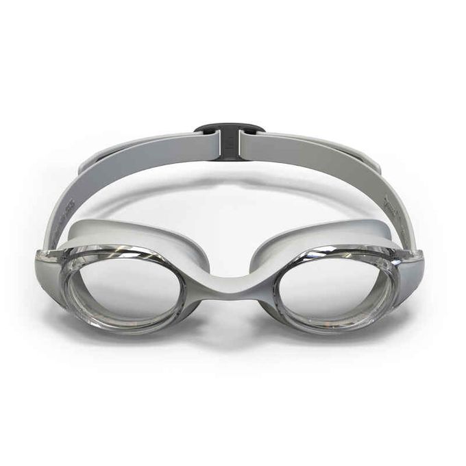 READY 100 SWIMMING GOGGLES - ONE SIZE - CLEAR LENSES - Grey — view 3