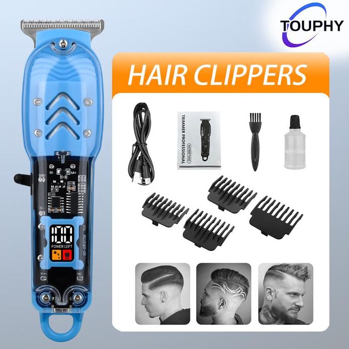 Rechargeable Hair Clipper/Hair Trimmer/Shaving Machine-Blue