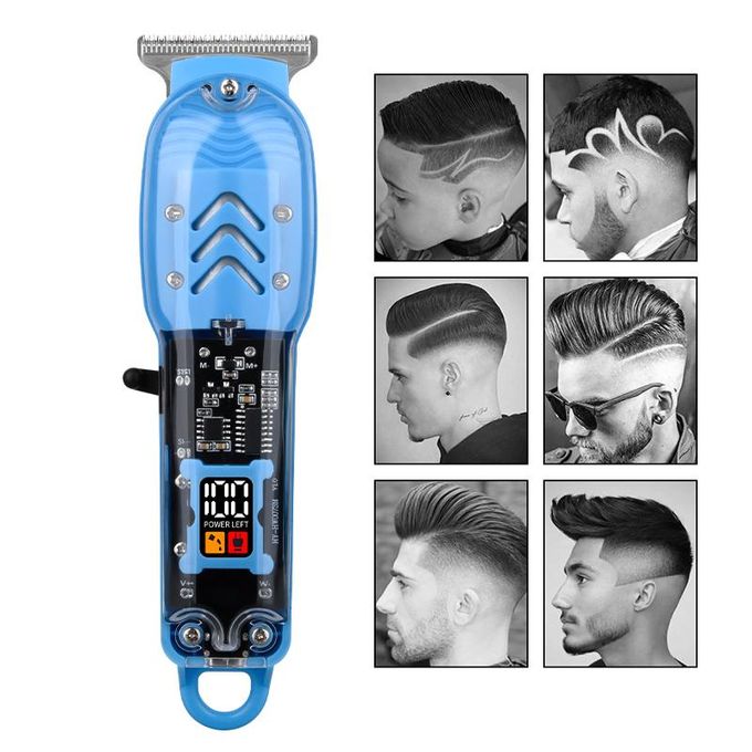 Rechargeable Hair Clipper/Hair Trimmer/Shaving Machine-Blue — view 3