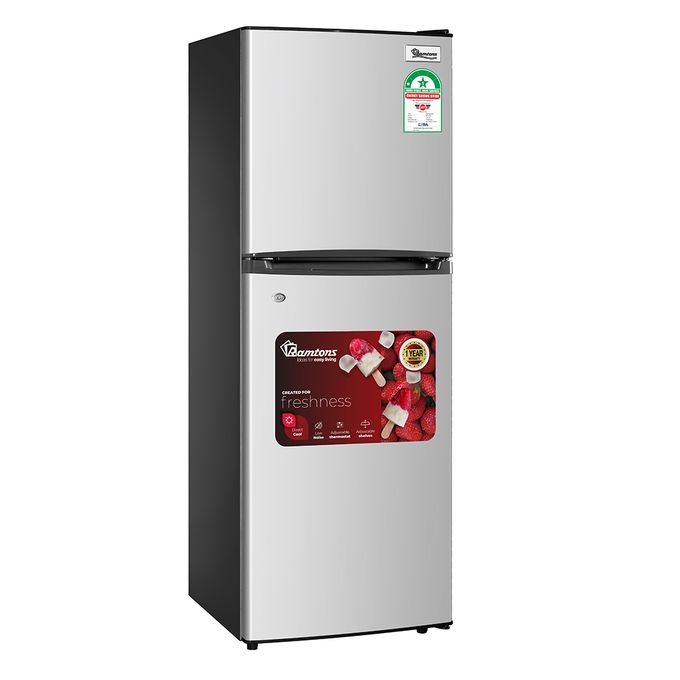 RF/203, 2 Door Direct Cool Fridge, 128 Litres - Silver(1YR WRTY)