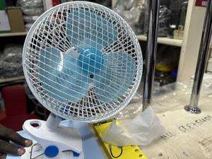 Rotating Table Clip-on Fan(4inch Tall, Rotates 360degrees)